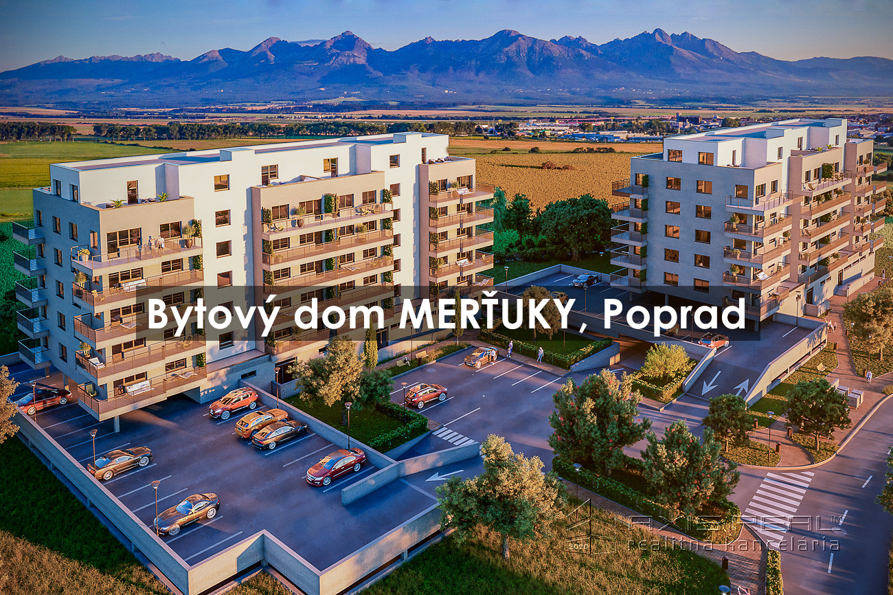 Bytový dom MERŤUKY, Poprad