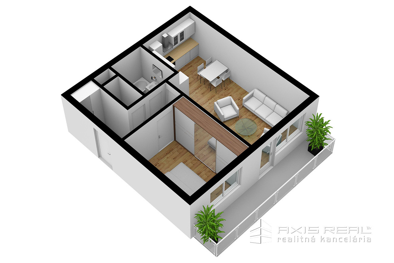 2-izbový byt (3E) NOVOSTAVBA, Poprad, Suchoňova ulica