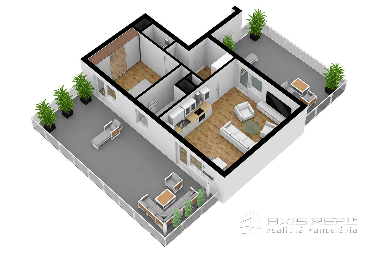 2-izbový byt (7C) NOVOSTAVBA, Poprad, Suchoňova ulica