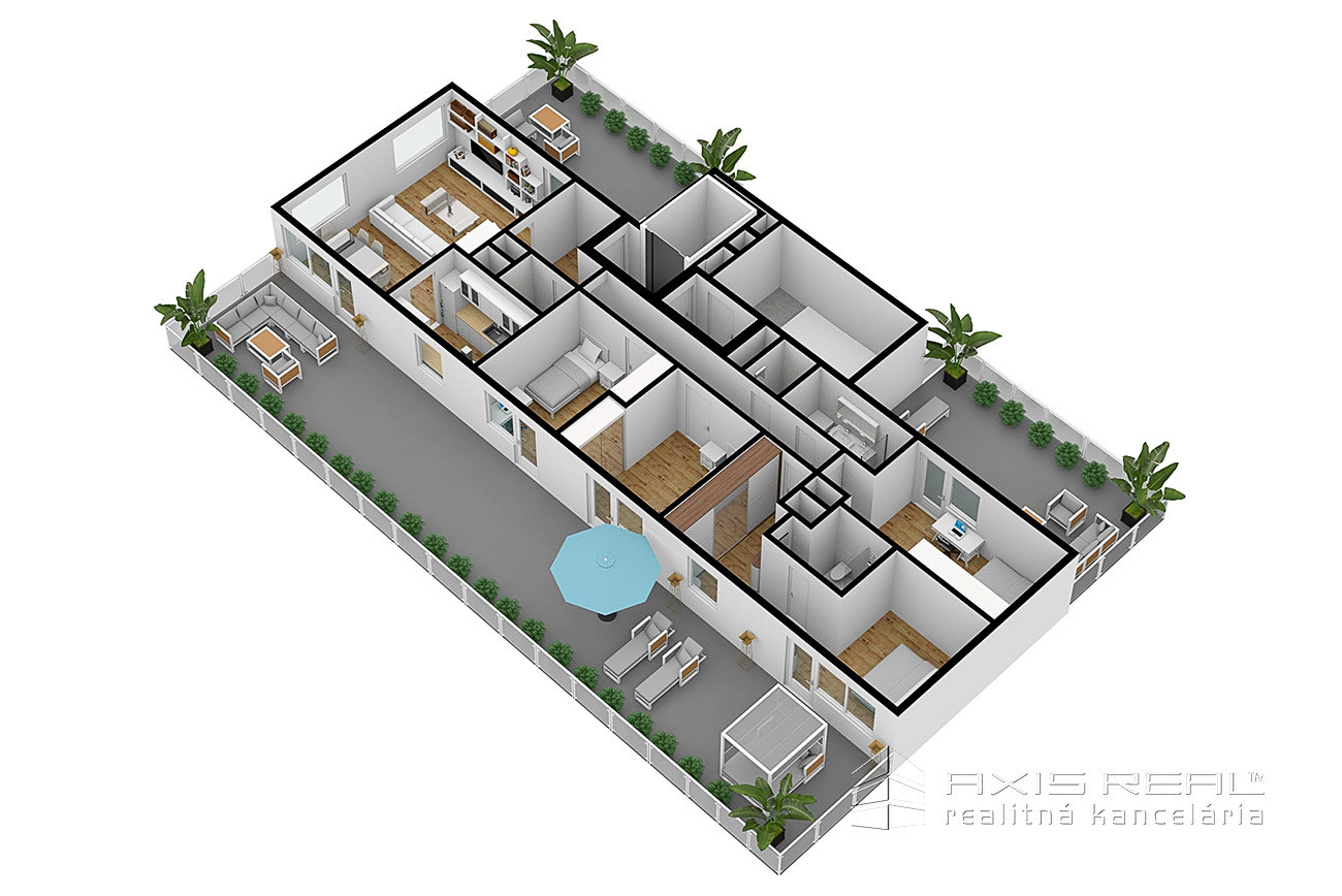 5-izbový byt (7S) NOVOSTAVBA, Poprad, Suchoňova ulica