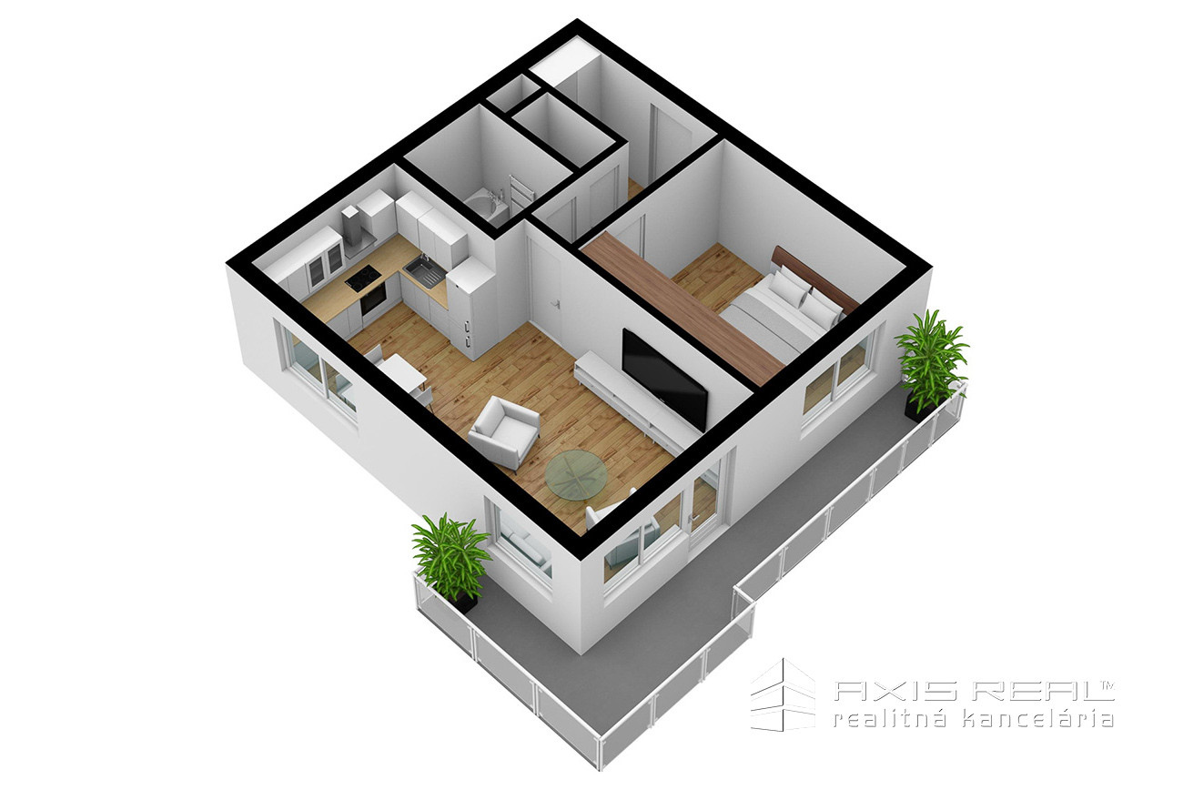  2-izbový byt (M3A) NOVOSTAVBA, Poprad, Suchoňova ulica