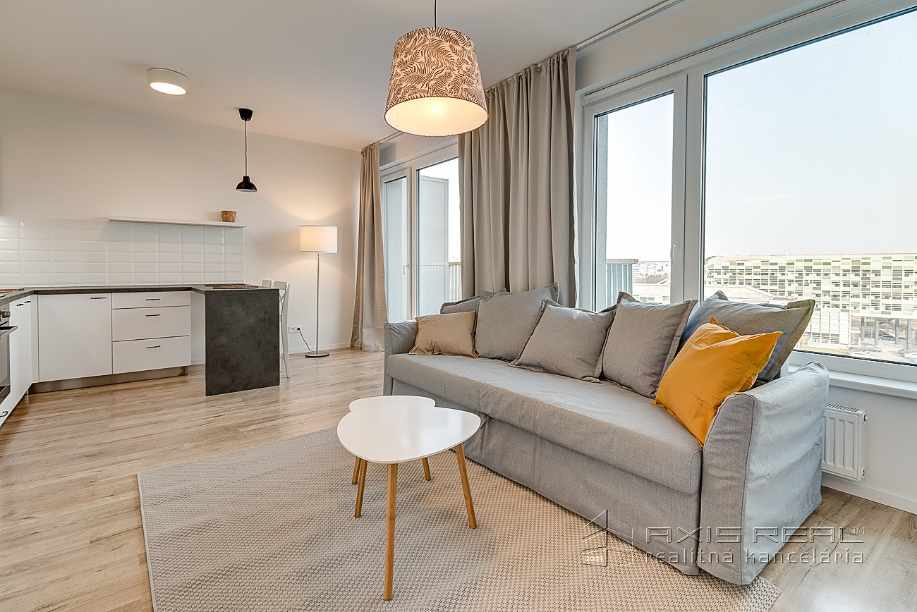 Nový 1-izb. byt, BALKÓN, GARÁŽ, JARABINKY, BA II. Ružinov