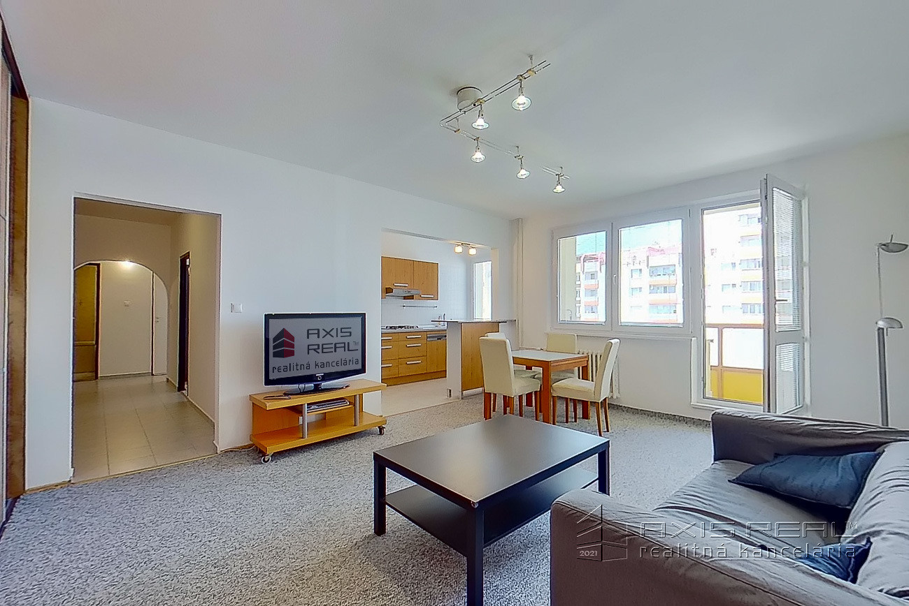 ZARIADENÝ 3-izbový byt, BA IV. Karlova Ves,  ul. Ľ. Fullu