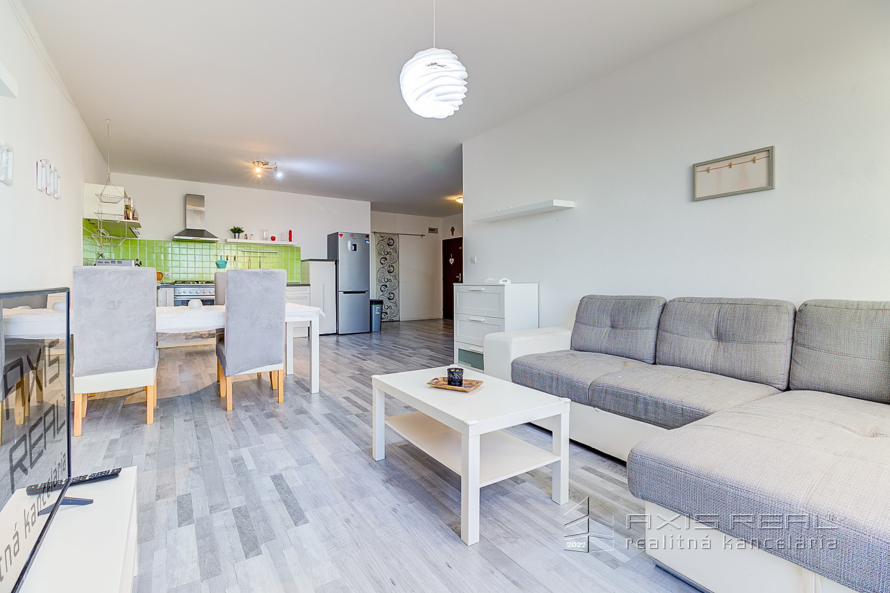 2-izbový byt, TEHLA, BALKÓN, NOVOSTAVBA, Alžbetin Dvor