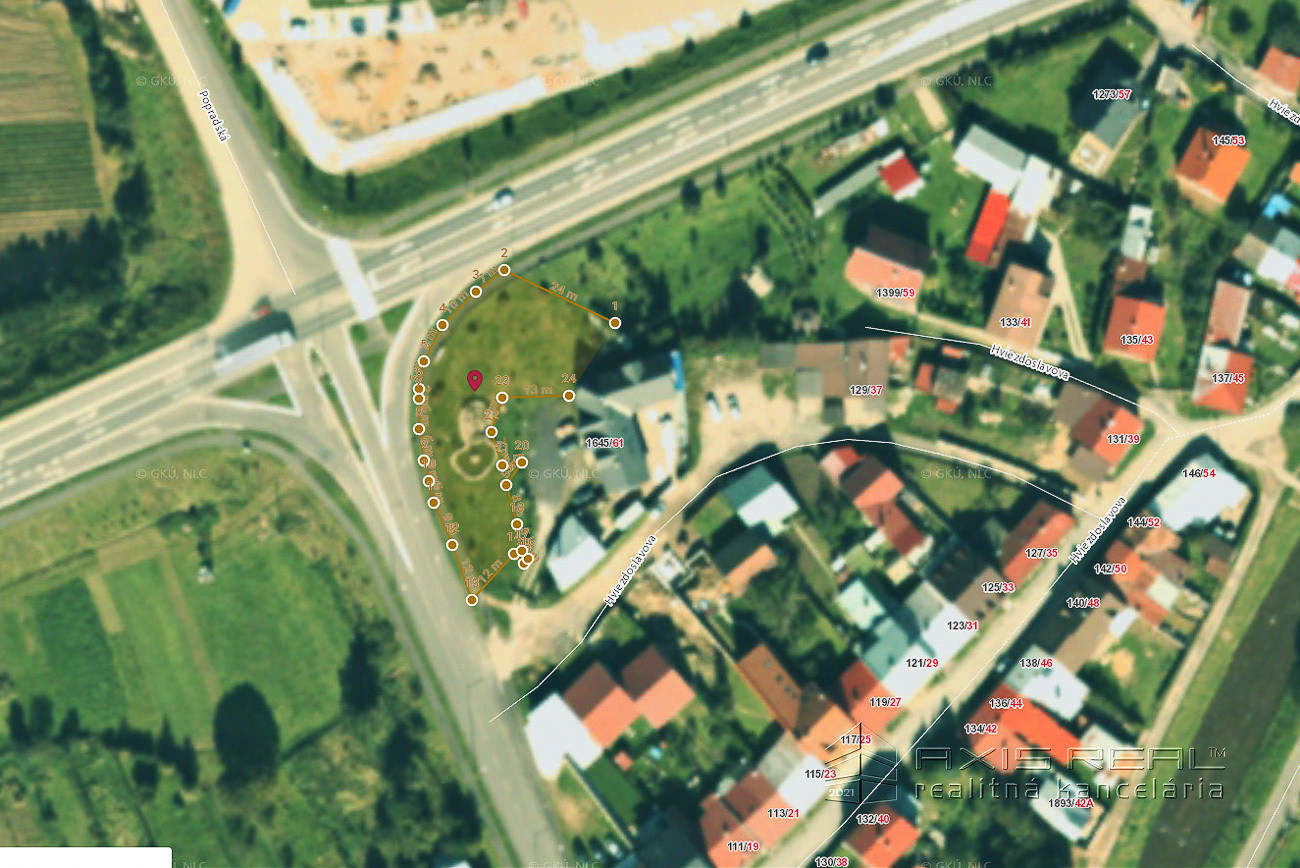 Pozemok na podnikanie, Popradská ulica, Stará Ľubovňa