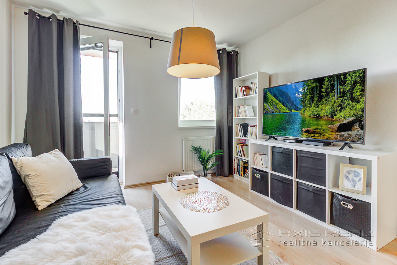  Zariadený 2-izb. byt, BALKÓN, Karlova Ves, Staré Grunty