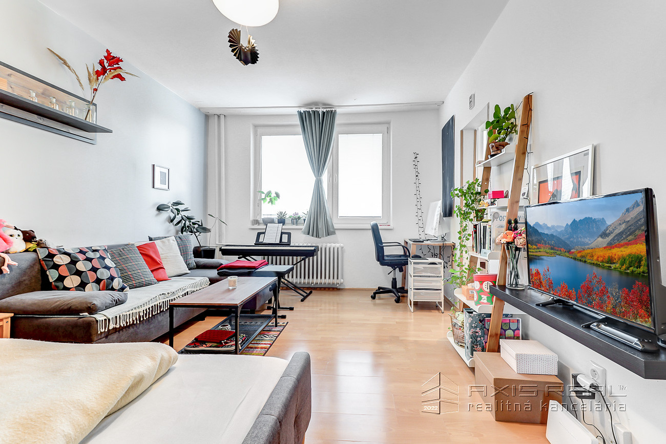  Útulný 1-izb. byt, PIVNICA, BA IV. Karlova Ves, Adámiho 