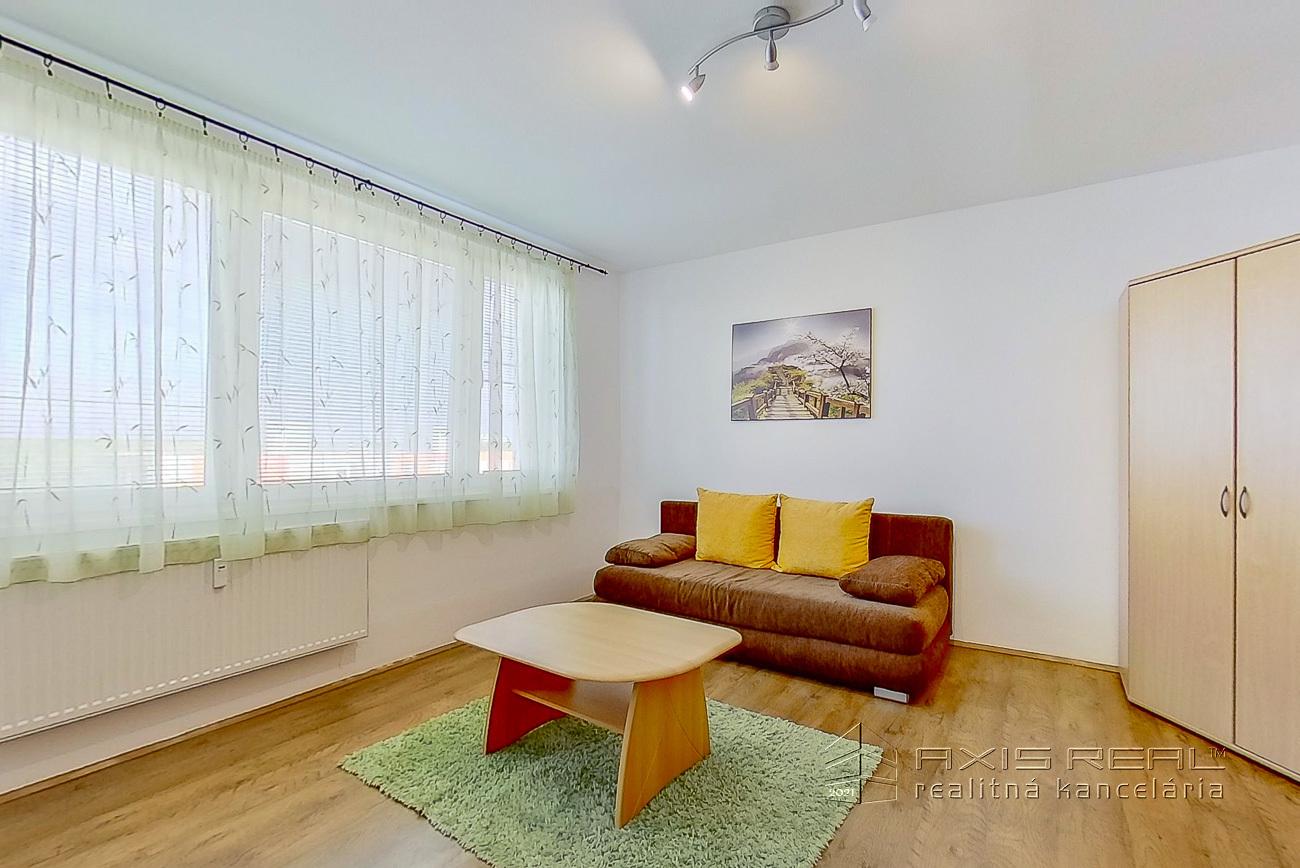 Zariadený 1-izbový byt, BA V. Petržalka, ul. Topoľčianska