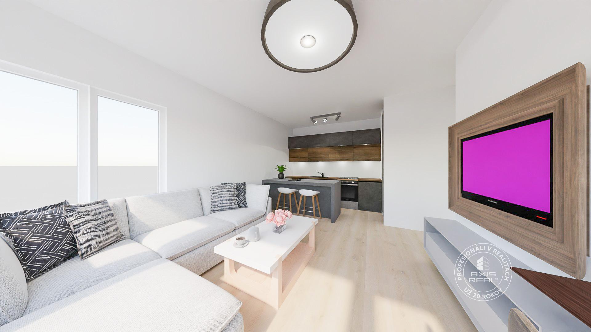   Zariadený 2i ÚPLNE NOVÝ byt, balkón, parkovanie, pivnica