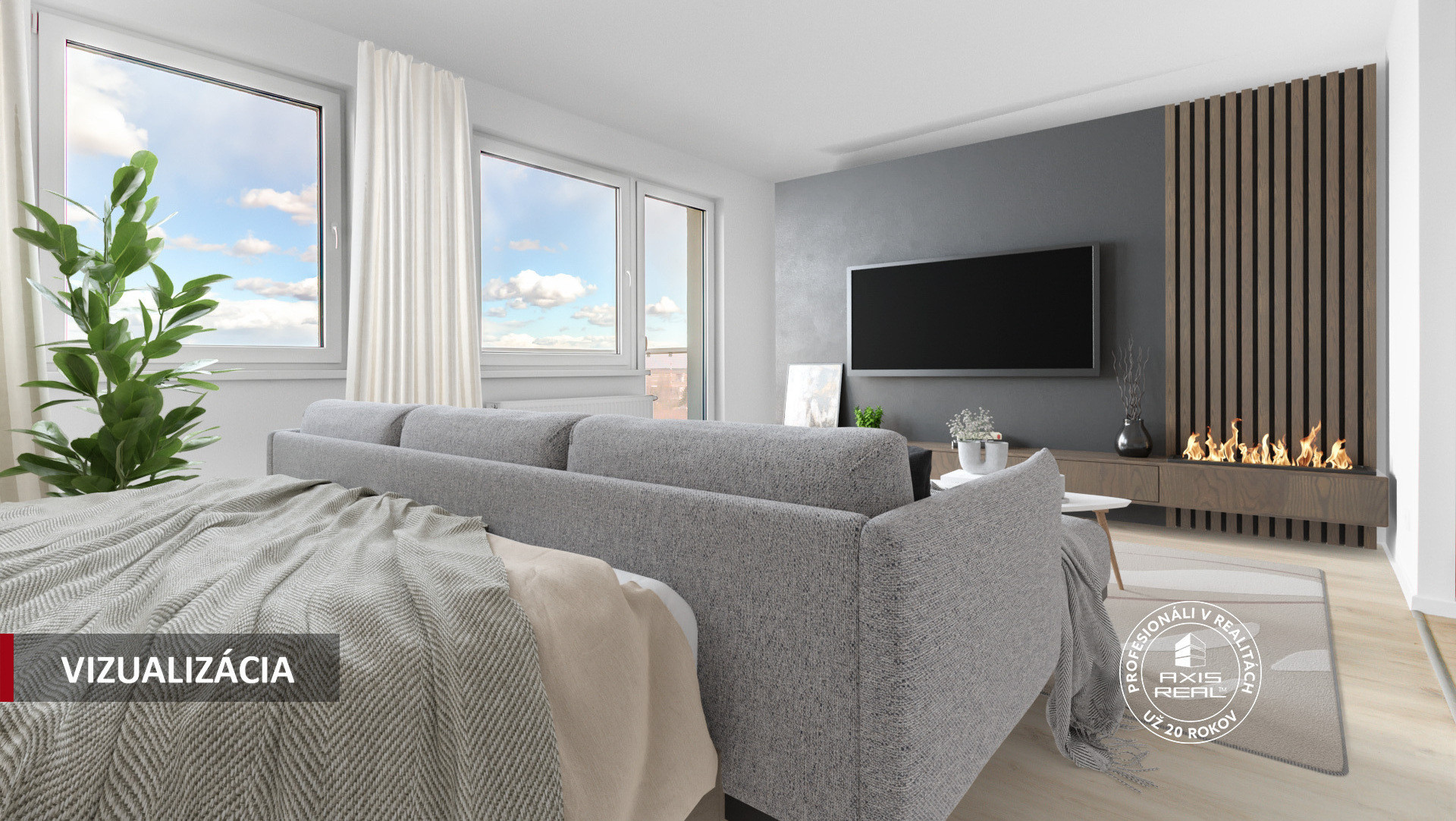  1-izb. byt, 7.p., BALKÓN, VÝHĽAD, parkovanie, OVOCNÉ SADY