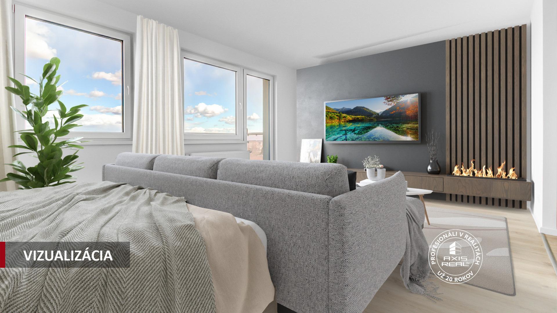  1-izb. byt, 7.p., BALKÓN, VÝHĽAD, parkovanie, OVOCNÉ SADY