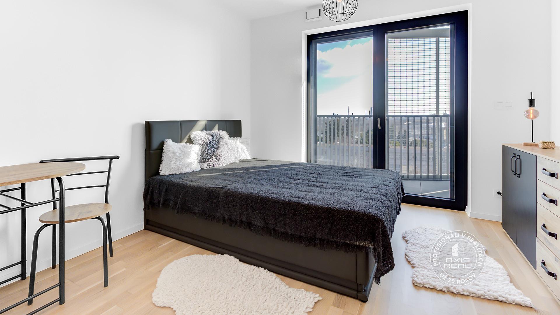  Novostavba GUTHAUS úplne nový zariadený 1-izb. byt, balkón