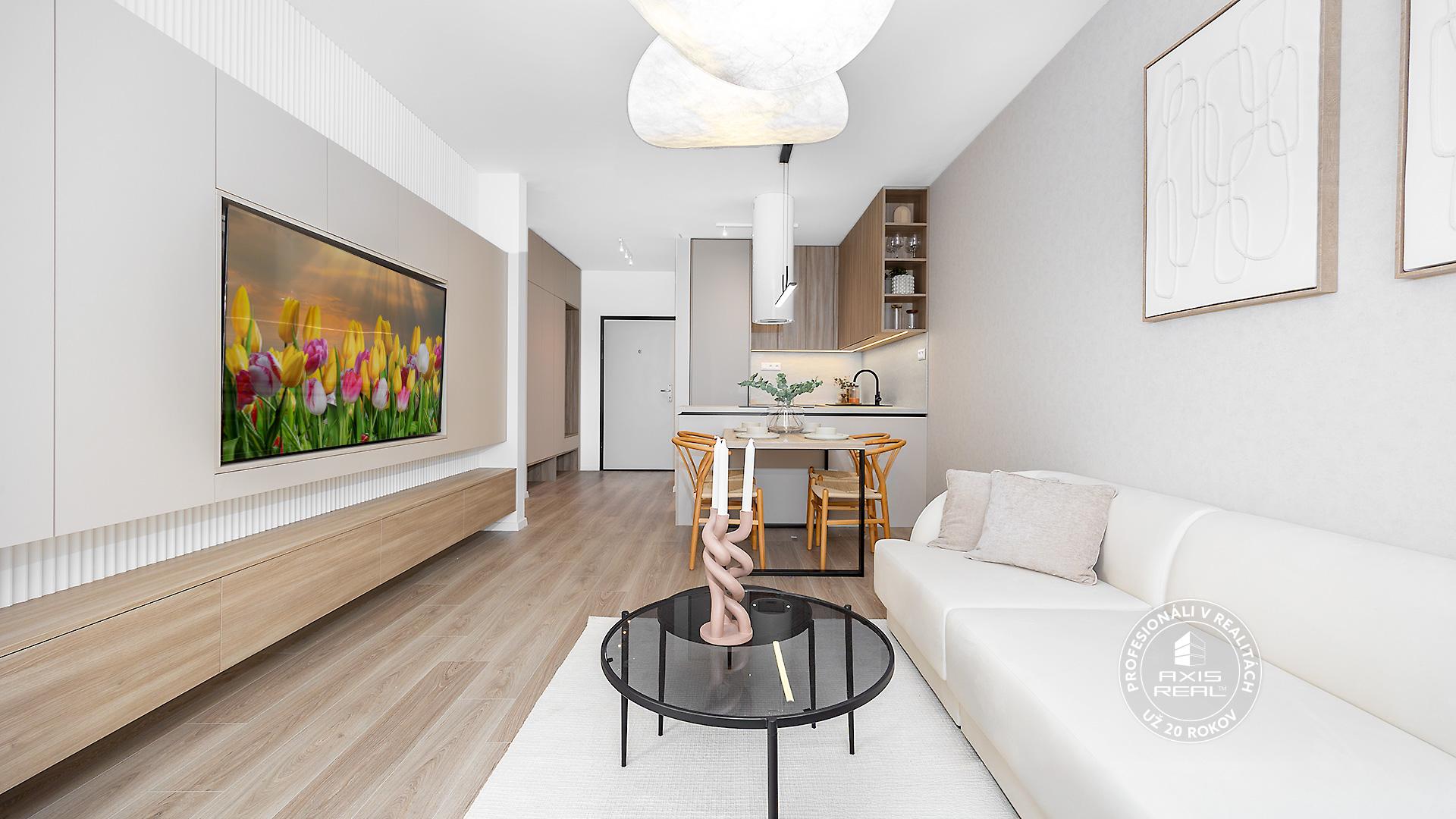  3-izbový byt s PARKOVANÍM a VEĽKOU LODŽIOU, UNIQ SLNEČNICE