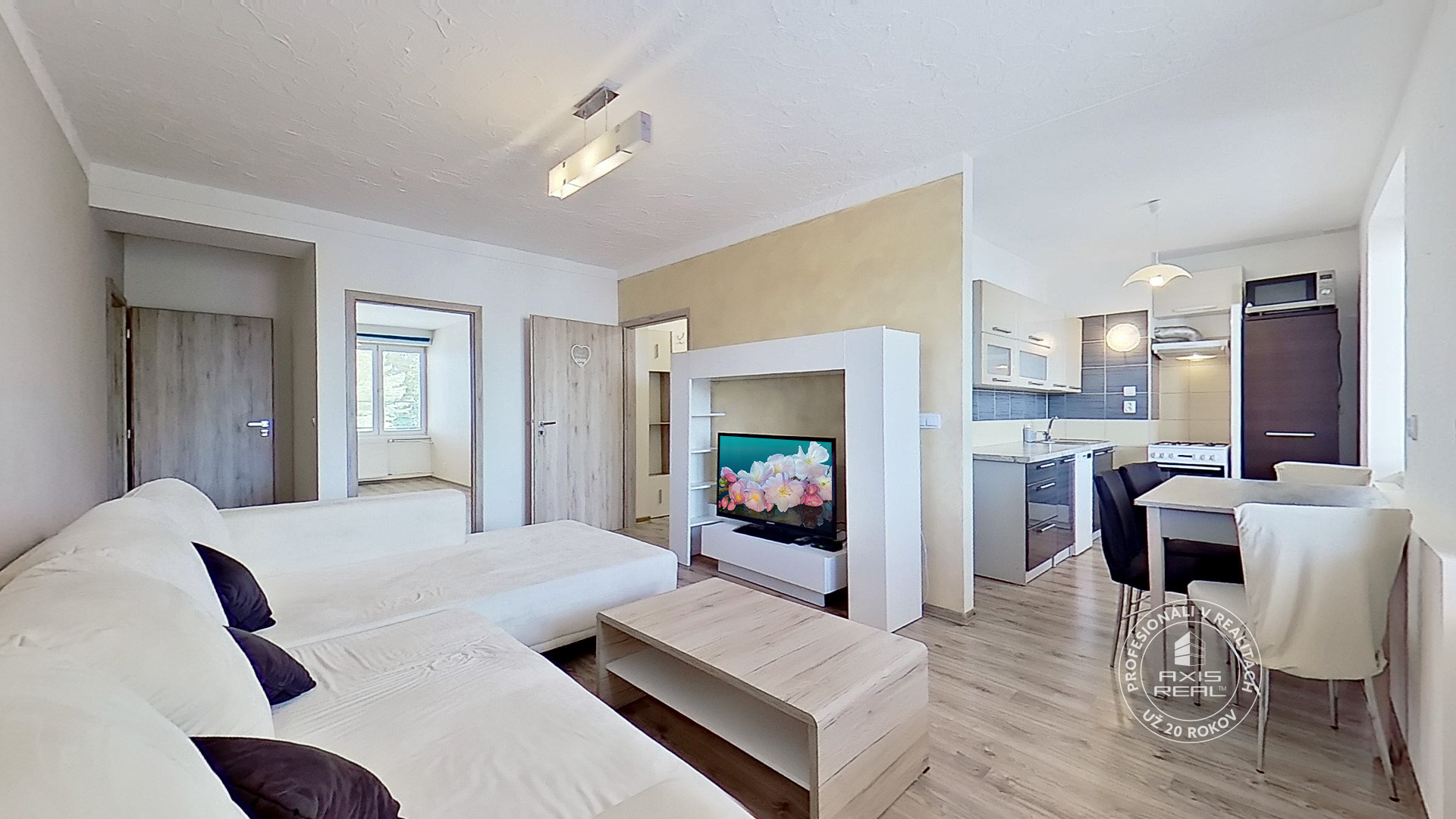  Zariadený 3-izbový byt, Stará Ľubovňa, ulica 1. mája 