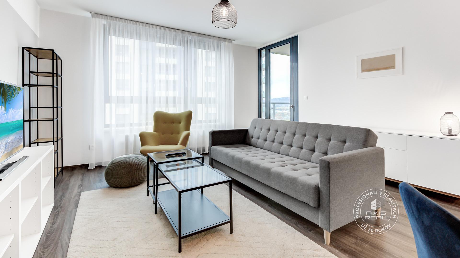 Rent 1-Bedroom apartment, LOGGIA, AC, GARAGE, Bratislava, Slovakia