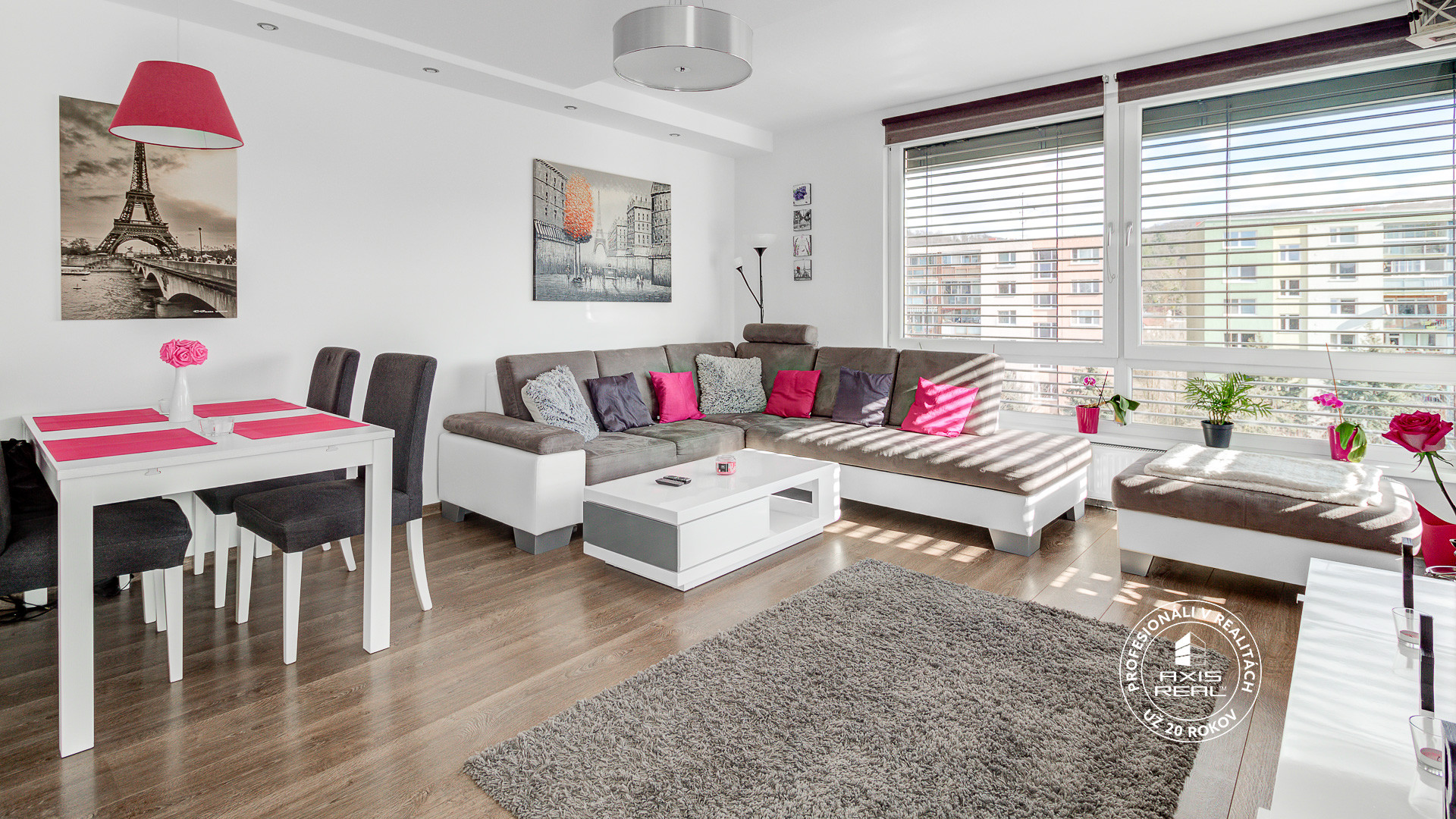 Rent Spacious 2 room  apt., balcony, parking, AIRCON, Lamač, Bakošova