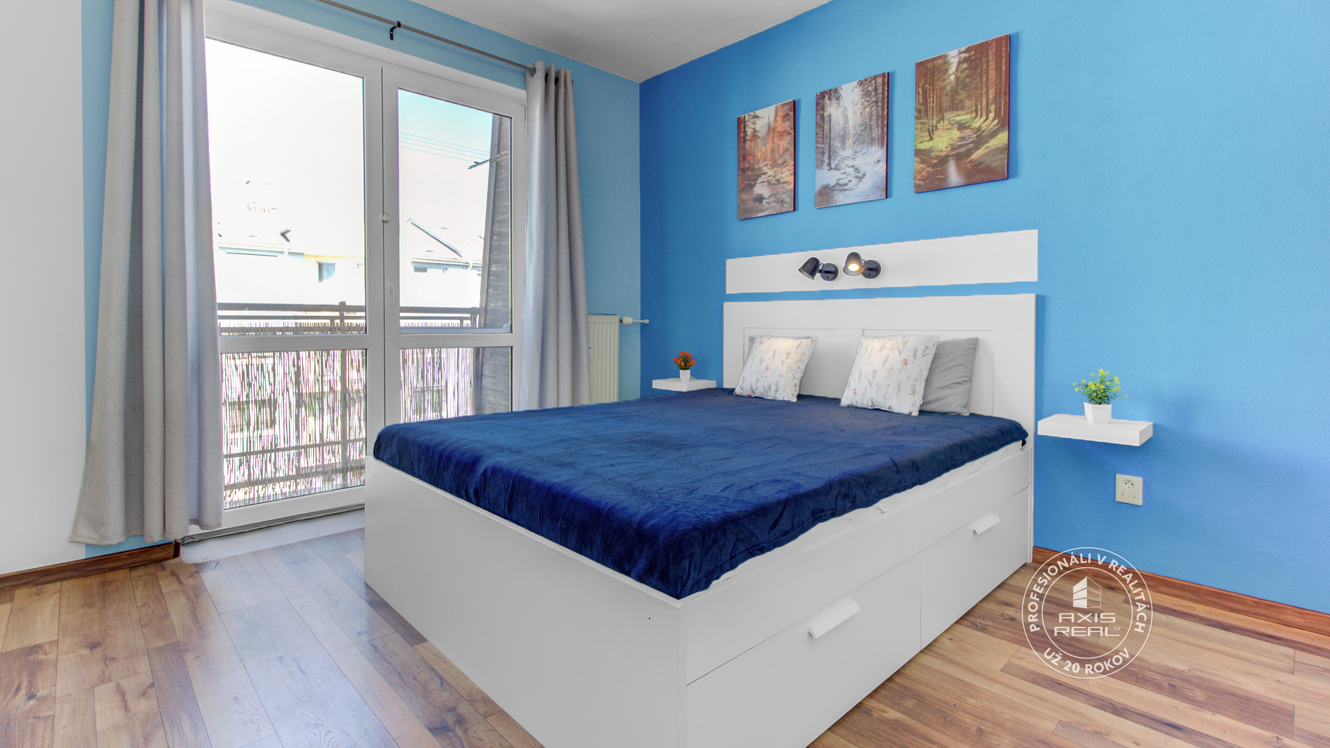  Pekný 2-izbový byt s DVOMI BALKÓNMI a KLIMATIZÁCIOU