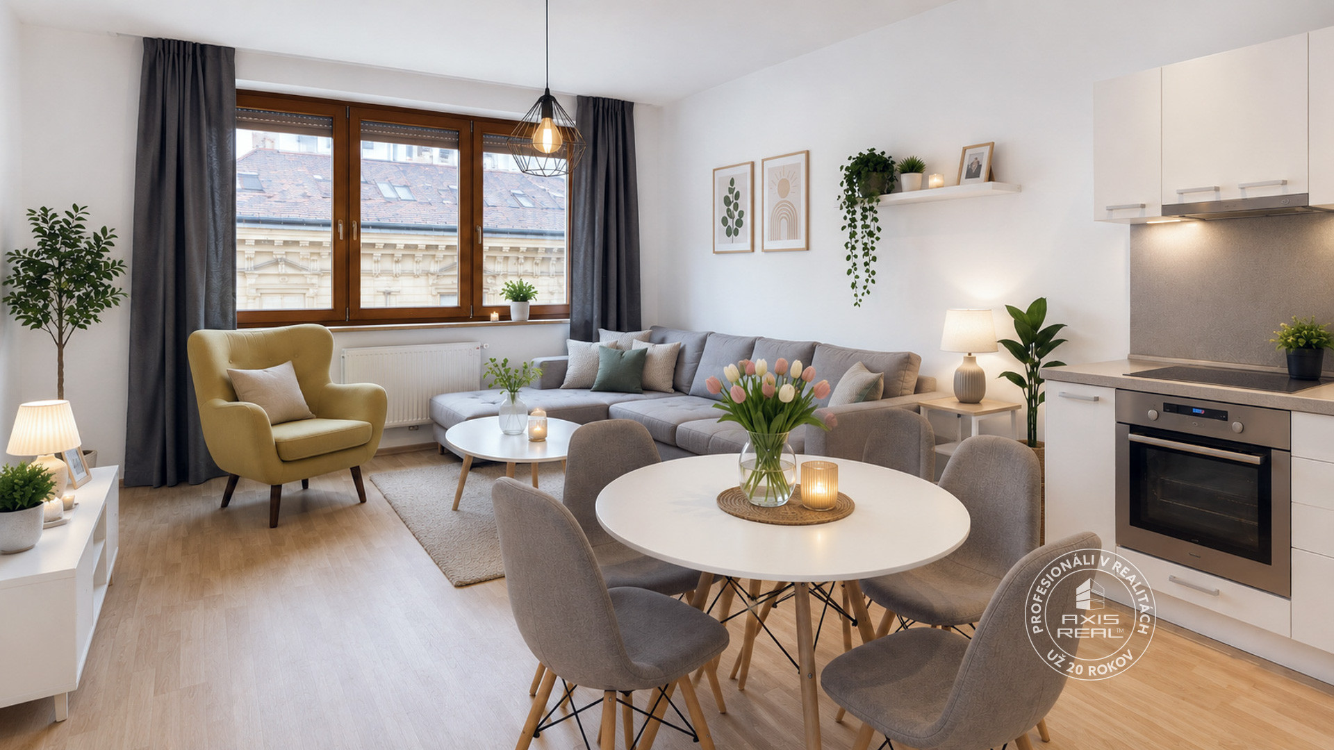  Elegantný zariadený 2i byt 60 m2 v City Gate, Laurinská ul