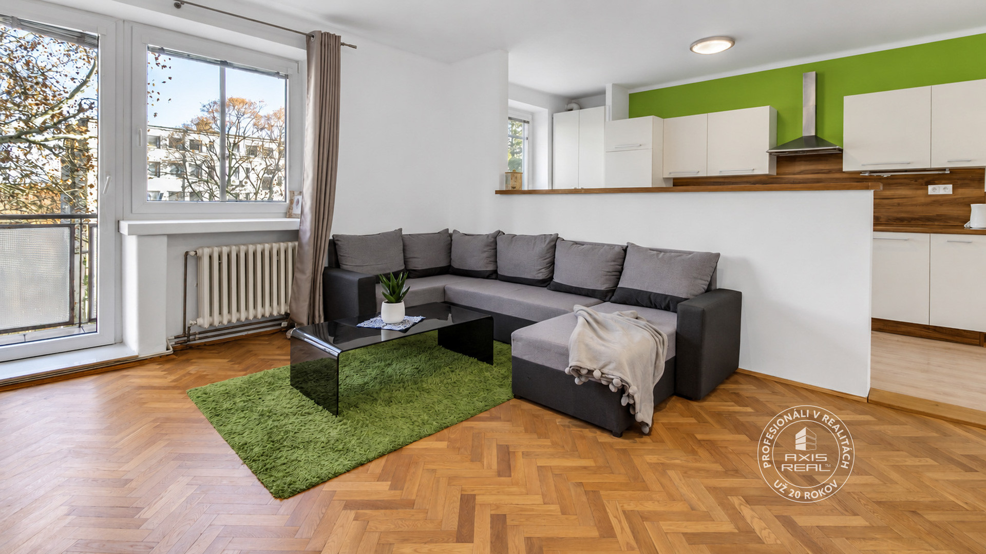  2i zariadený, balkón, pivnica, výťah, pri Horskom Parku