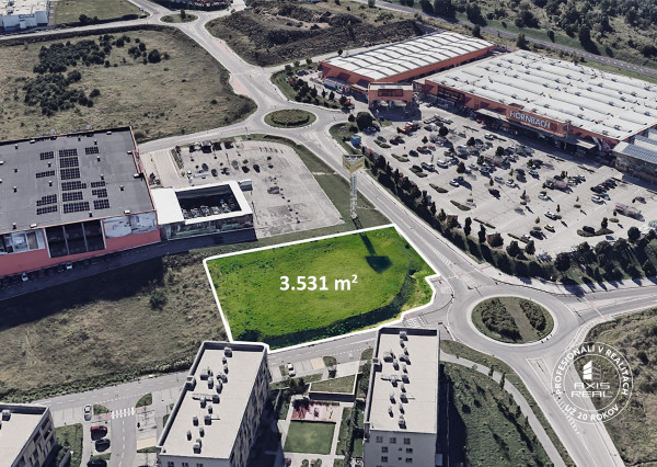  Stavebný pozemok 3.531 m2, BA IV DNV - BORY