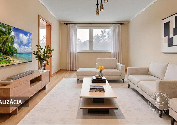  Tichý 3-izbový byt s LODŽIOU a ŠATNÍKOM v zeleni, DÚBRAVKA