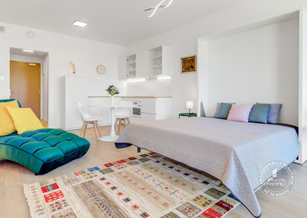 New 1-room apartment with a BALCONY and PARKING