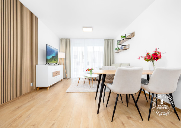   Úplne nový ELEGANTNÝ 2-izbový byt s LODŽIOU a PARKOVANÍM