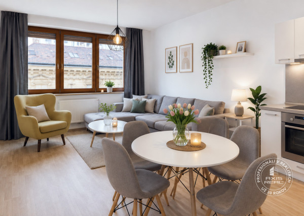  Elegantný zariadený 2i byt 60 m2 v City Gate, Laurinská ul