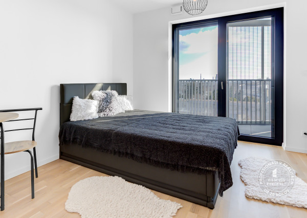  New project GUTHAUS, new furnished 1-room. flat, balcony