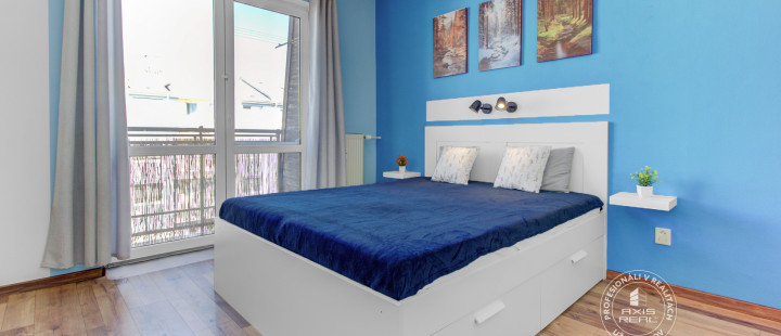 Nice 2-room apartment with TWO BALCONIES and AIR CONDITION