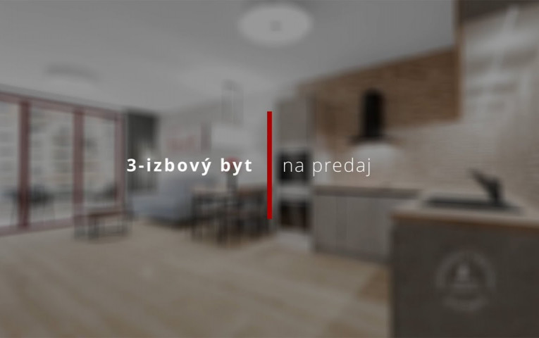 AXIS REAL | 3-izb.byt (80 m2) v NOVOSTAVBE (ZWIRN) s GARÁŽOVÝM MIESTOM