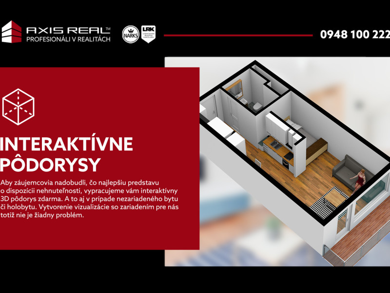  Hľadáme pre našich klientov 1-izbový byt v Bratislave III.