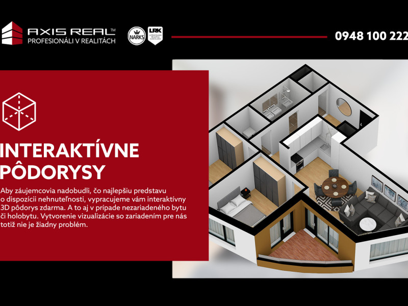  Hľadáme pre našich klientov 3-izbový v Bratislave II.