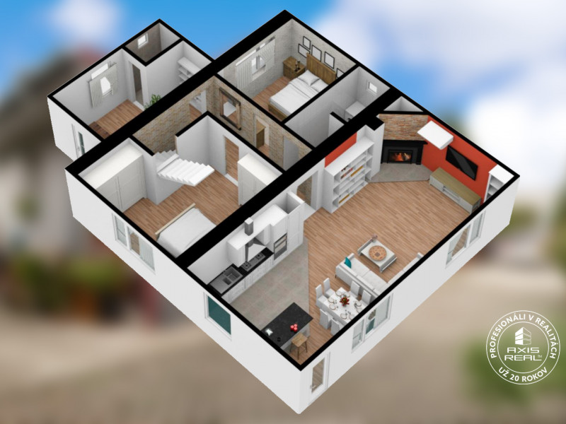  Rodinný dom, BA II. Podunajské Biskupice, ulica Pri trati