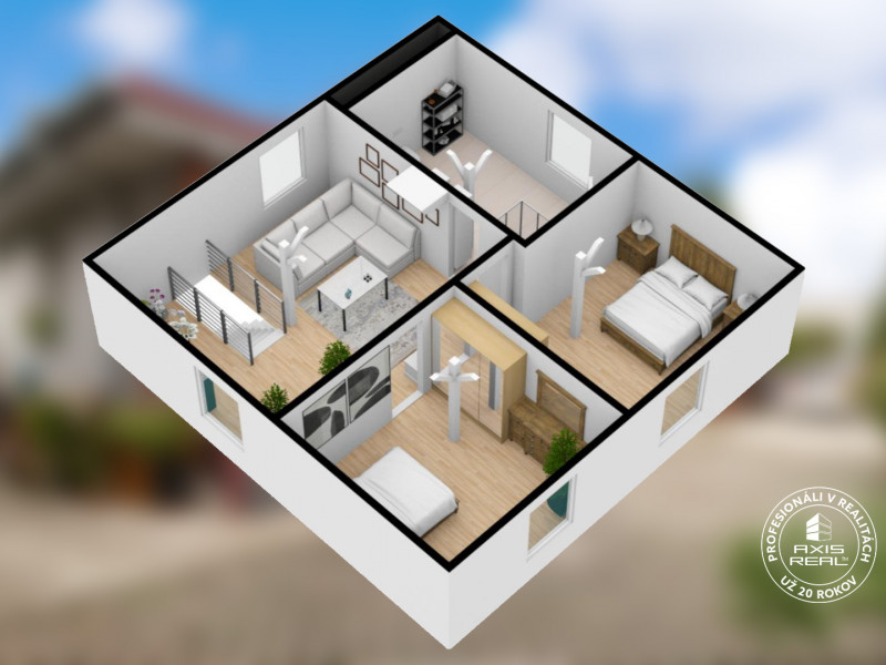  Rodinný dom, BA II. Podunajské Biskupice, ulica Pri trati