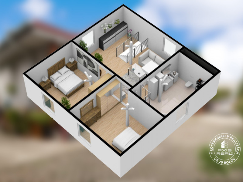  Rodinný dom, BA II. Podunajské Biskupice, ulica Pri trati