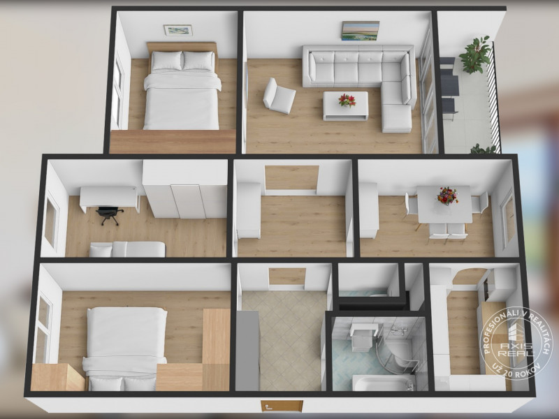 Sale Three bedroom apartment, Three bedroom apartment, Okružná, Stará 