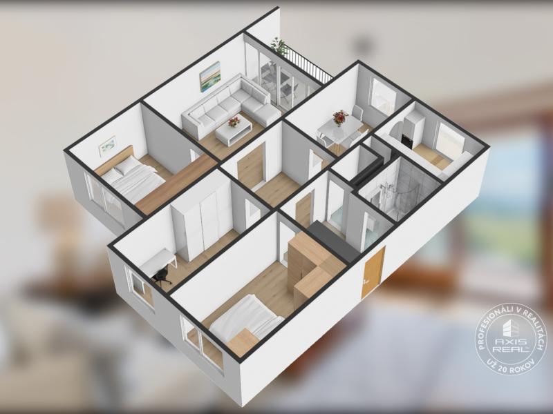 Sale Three bedroom apartment, Three bedroom apartment, Okružná, Stará 