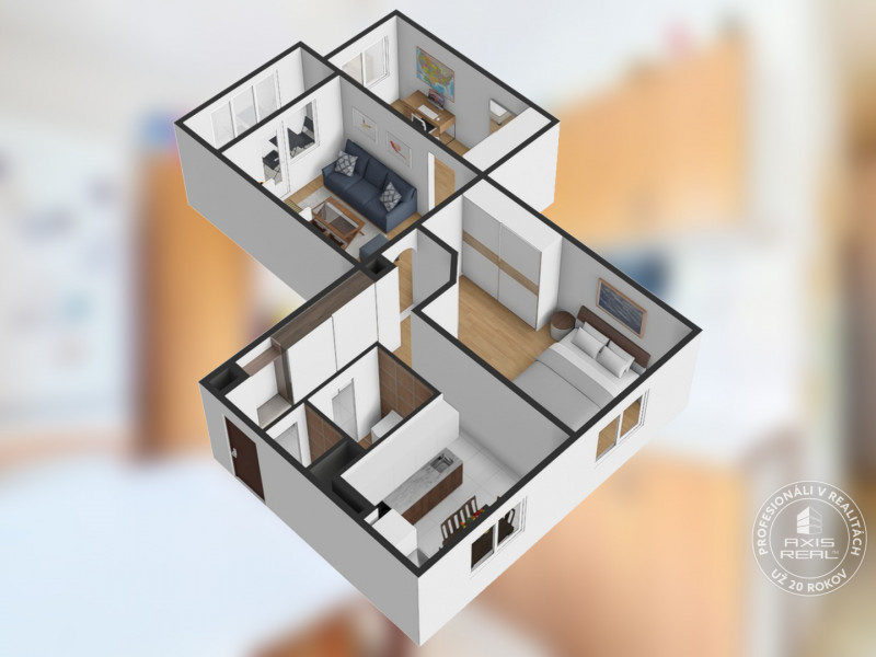 3-izbový byt, Stará Ľubovňa, Okružná ulica