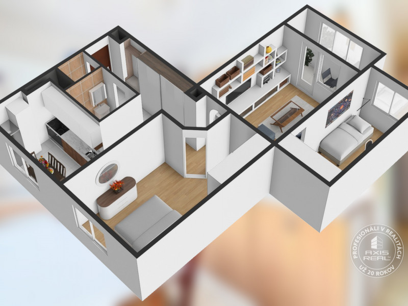 3-izbový byt, Stará Ľubovňa, Okružná ulica