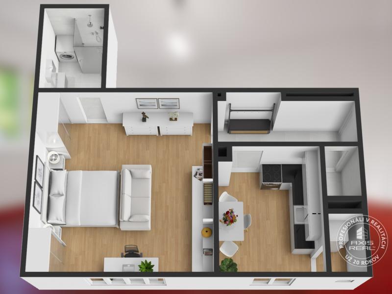  INVESTIČNÁ PRÍLEŽITOSŤ 1-izb.byt, Staré Mesto, Radlinského