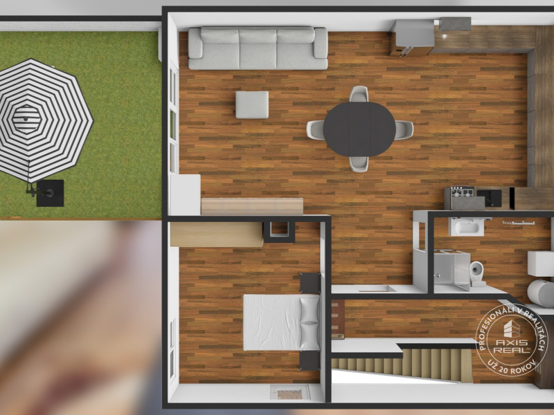  2-izb. byt v RD, TERASA BA. III. N. Mesto, Gavlovičova ul.