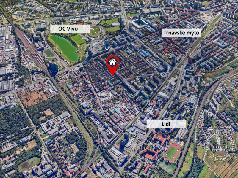  2-izb. byt v RD, TERASA BA. III. N. Mesto, Gavlovičova ul.