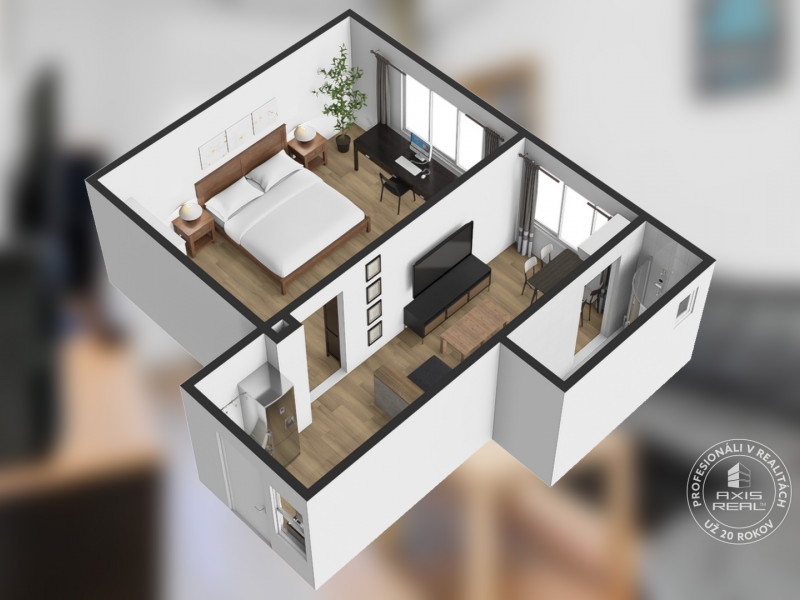  2-izb. byt v RD, BA III. Nové Mesto, Gavlovičova ul.