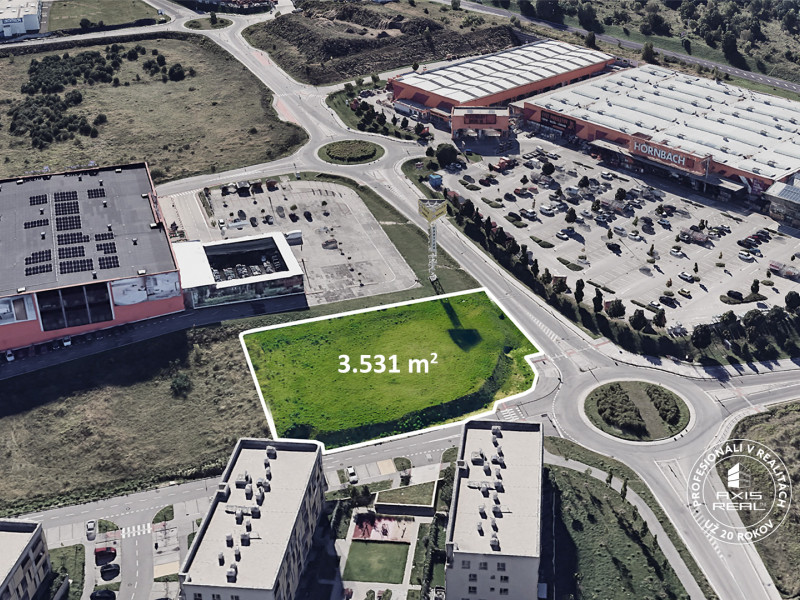  Stavebný pozemok 3.531 m2, BA IV DNV - BORY