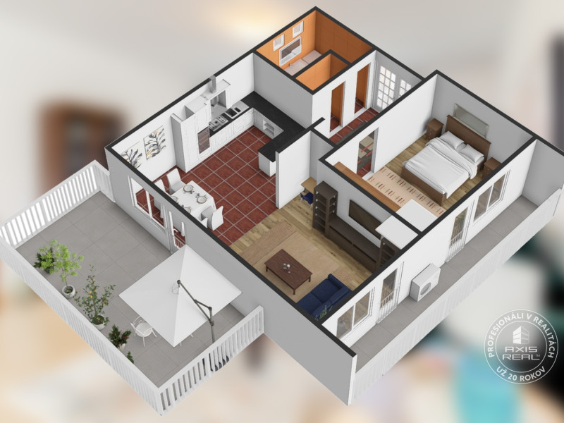 Rent One bedroom apartment, One bedroom apartment, Handlovská, Bratisl