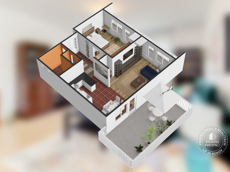 Rent One bedroom apartment, One bedroom apartment, Handlovská, Bratisl