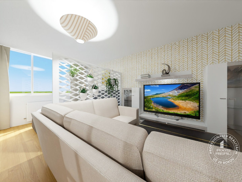  Rezervované: 1-izbový byt Rača, Závadská