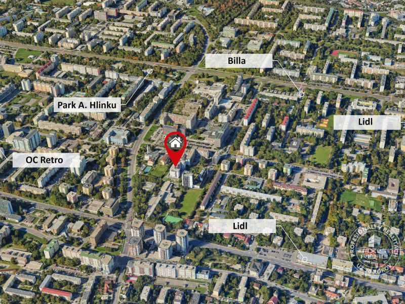 Sale One bedroom apartment, One bedroom apartment, Svätého Vincenta, B