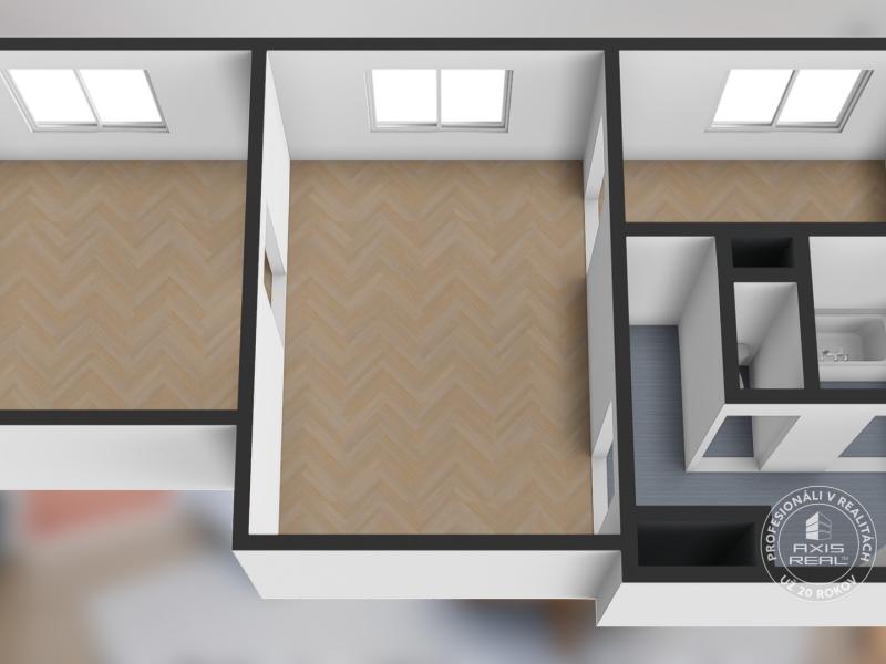  SVETLÝ 2-izbový byt v PÔVODNOM STAVE, BA II., Estónska ul.